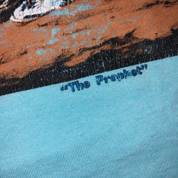 VTG 90’s single stitched “The Prophet” Indian tee - Picture 3 of 4